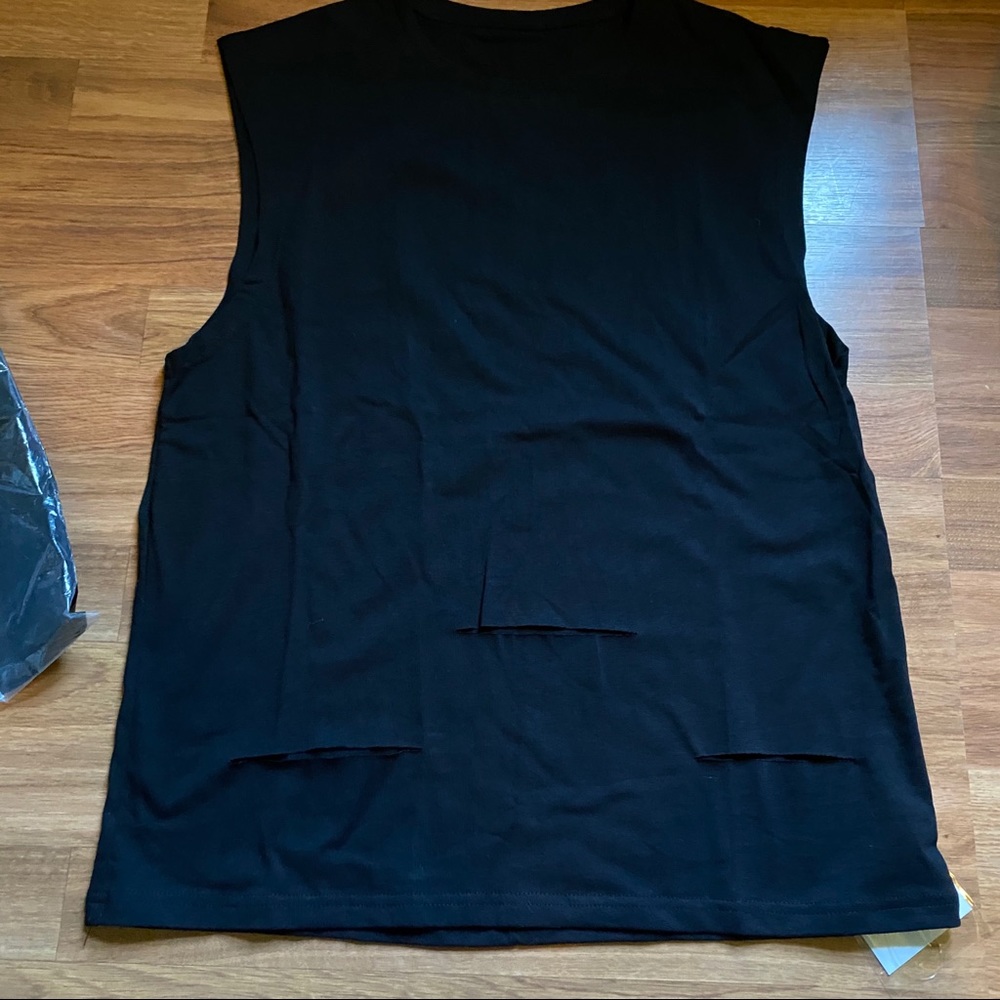 Distressed Muscle Tank